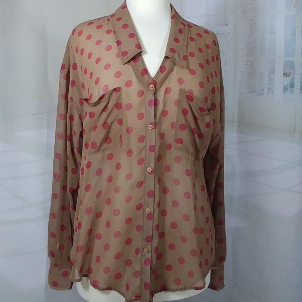 Free People easy rider blouse